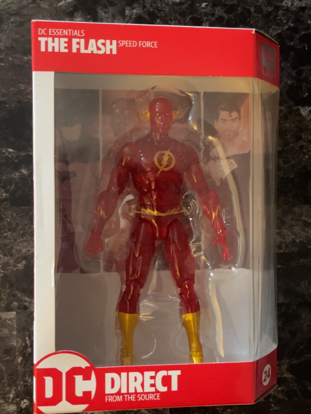 The Flash Speed Force DC Action Figure Packaging